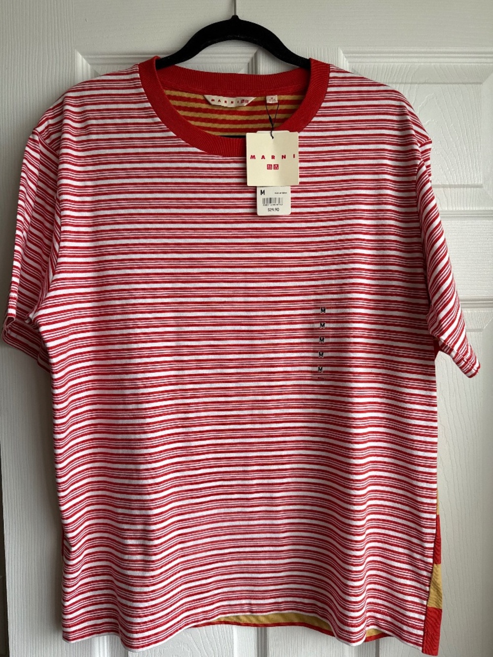 🔥 NWT Marni & Uniqlo Border Crewneck T-Shirt – Completely Sold Out! 🔥